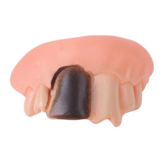 4Pcs/Set Halloween Fake Teeth Buckteeth Braces Cosplay Party Prank Trick Toy