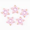 10Pcs Luminous Five-Pointed Star Friendship Necklace Making Beads Acrylic Beading Material Jewelry Accessories for Women