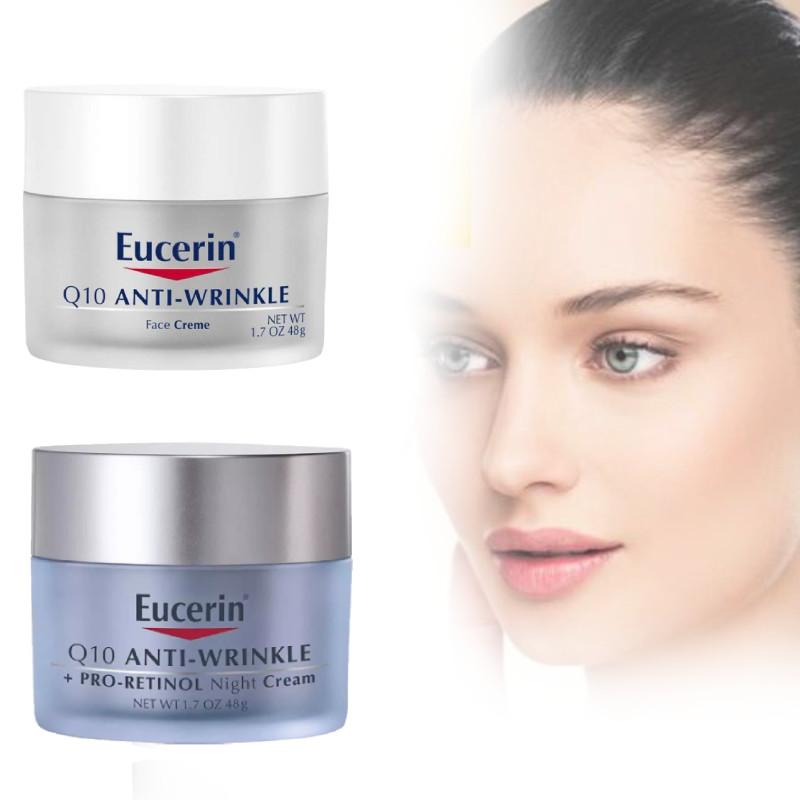 Eucerin Q10 Gesichtscreme Feuchtigkeitsspendende Straffende Creme Für Alle Hauttypen 48g