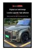 Shunyi Fender Flares & Side Skirt Kit for Jishi 01