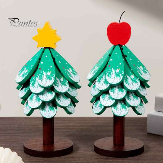 Heat Resistant Pad for Instant Pots Tree-Shaped Wooden Trivets with Storage Stand, Collapsible Rustic Table Protector Dining Pot Holders, Anti