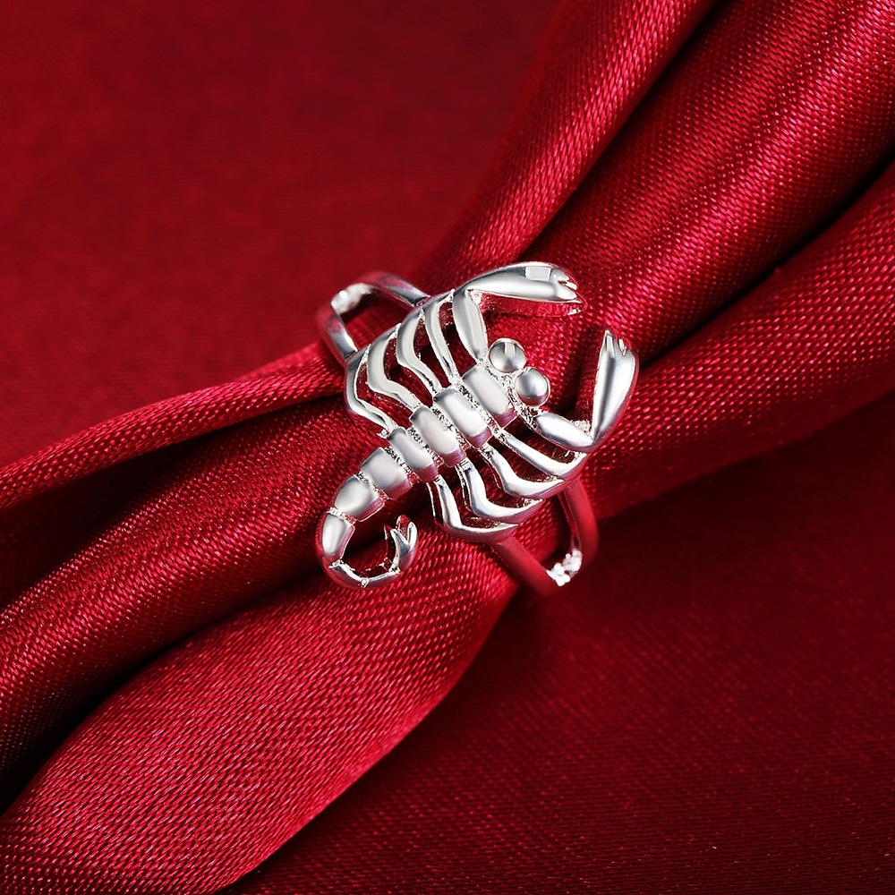 New Street fashion Copper fine Scorpion Rings For Women Party Gifts Charms wedding accessories Popular Jewelry
