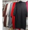 Autumn and Winter Soft Waxy Sweater Skirt Medium and Long Neck Design Loose and Thin Inside Bottom Knitted Dress Women