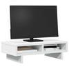 Monitor Stand White 50 X 27 X 15 Cm Particleboard