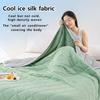 Summer Thin Comforter Soft Air-Conditioned Four Season Comforter Machine Washable Single Double Blanket Ultrasonic Quilted Quilt
