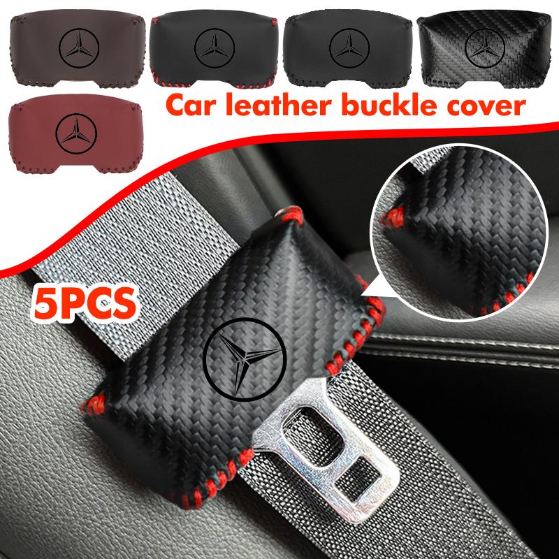 AABCW1 For Benz Car Styling Seatbelt Protector Clip Anti-Collision Anti-Scratch Cover Accessories CITAN VITO SPRINTER CLS SLK Sport ML