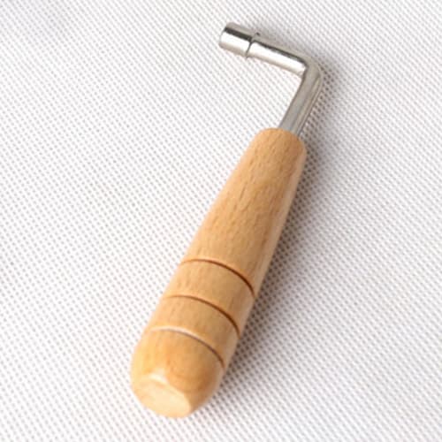 Loymqusa Autoharp Tuning Wrench, Piano Tuning Hammer, Piano Tuning Tool with 4 Corners, Non-Slip L-Shaped Metal Tuning Hammer | Professional Replaceme