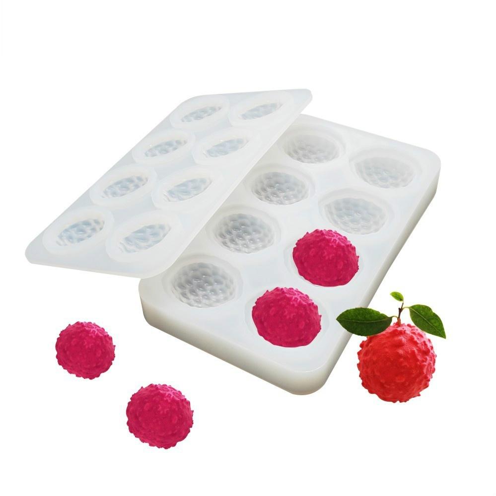 Silicone Molds for Fruit Litchi Cake Decorating Molds for Baking Fondant Baking Tools Chocolate Candy Making Mould