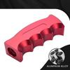 Universal Car Shift Knob, Pistol Grip Aluminum Gear Stick, Weighted Manual Shifter Handle with 3 Adapters