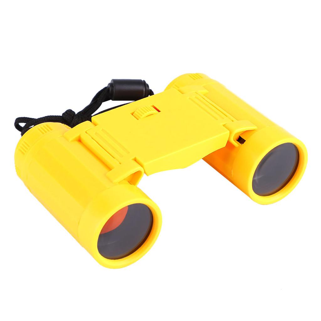 Foldable Outdoor Birding Binocular Children Telescope Set Child Kid Toy Gift Red