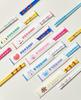 BT21 Souvenir Chopsticks (ONLY KOREA)- 7 Characters (KOYA, RJ, SHOOKY, MANG, CHIMMY, TATA, COOKY) | Official K-Pop Merchandise
