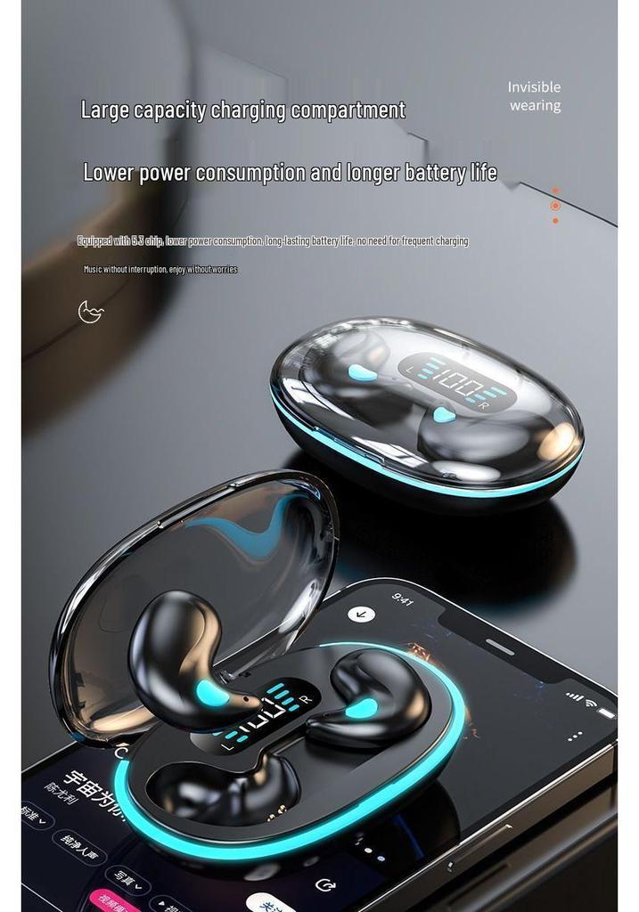Mini Painless Bluetooth 5.4 Sleep Earbuds with High-Quality Sound & Ultra-Long Battery Life