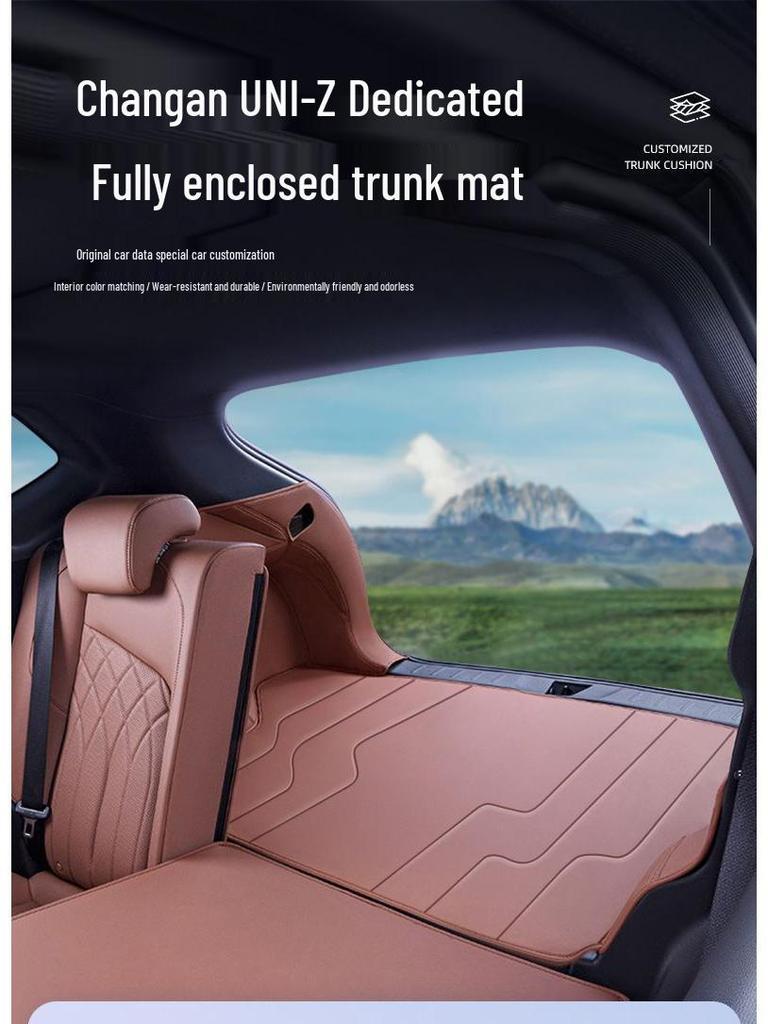 Changan Uni-K Kofferraum- und Heckklappenmatte: Passt für 25 Koffermodelle & 24 Heckkoffer-Modelle