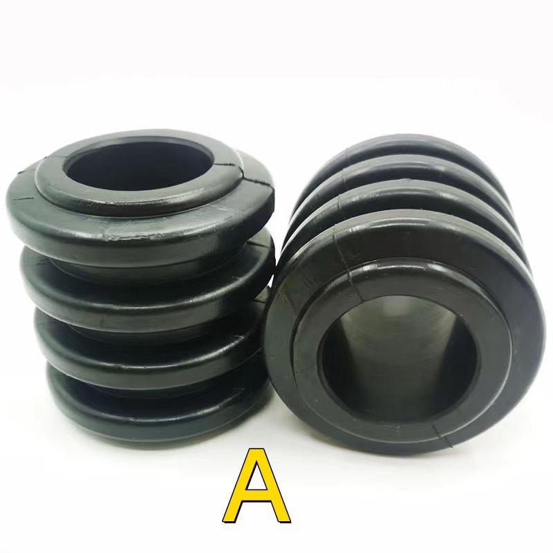 Tetrad Polyurethane Rubber Washers Sockets Insulation Spacer Elastic Sleeve for Pin Coupling 10x20x20mm 10Pcs