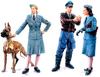 Master Box German 2 Female Crew Officer and Large Dog Set Plastic Model MB35057 1/35 Assistants, Member,