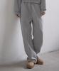 Deomago Pintuck Sweatpants_Gray