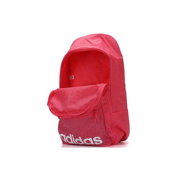 Adidas Polyester Backpack Unisex Backpacks Pink DM6159