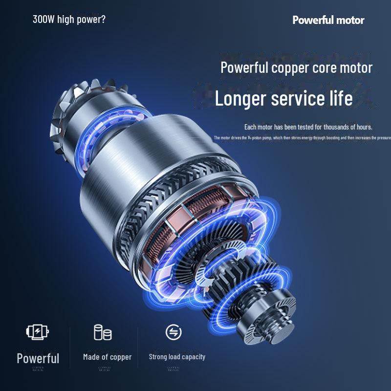 Instrument wireless de spălare auto și irigare grădină cu presiune înaltă și baterie litiu