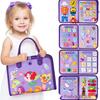 Popular Baby Early Education Felt Backpack Busy Board Toy