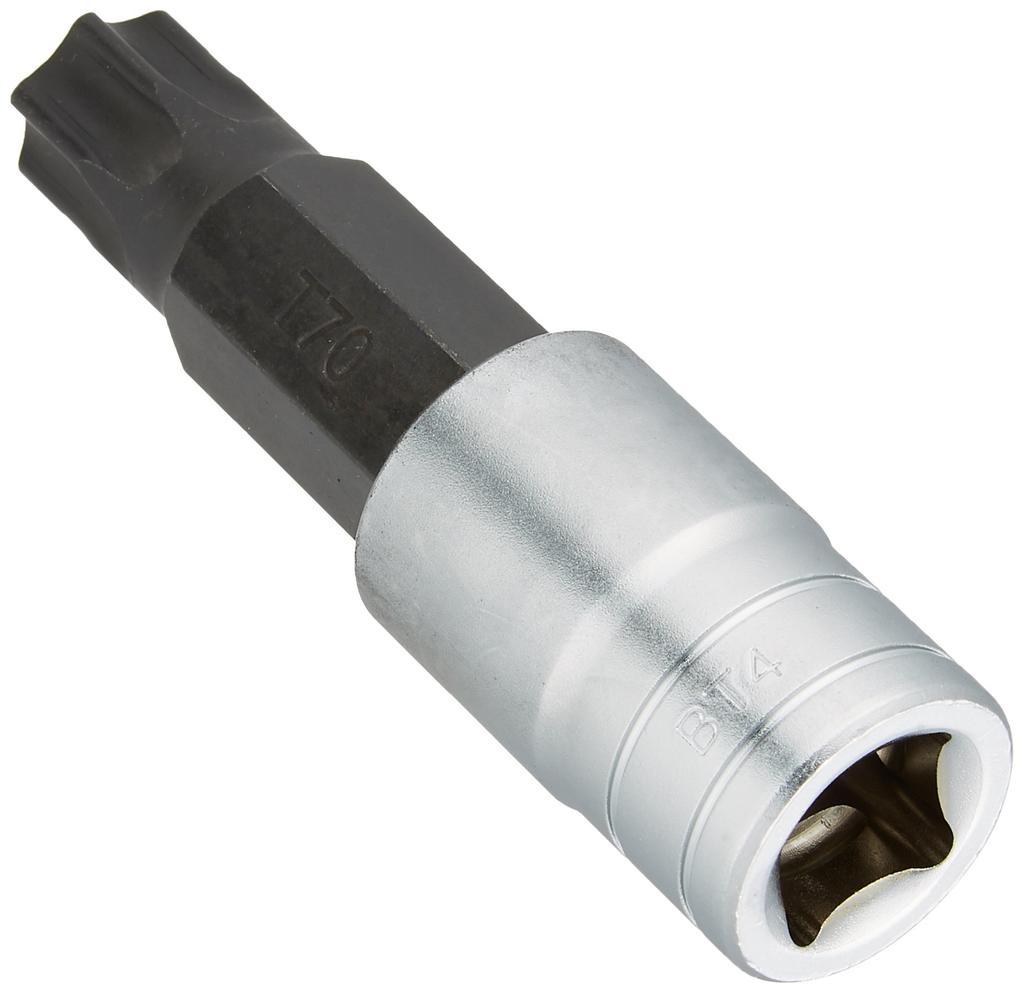 Kyoto Machinery Tools Torx Bit Socket T70 BT4T70 (KTC) 12.7mm (1/2 Inch) T-type