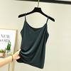 V-neck Modal Cotton Halter Shirt Plus Size with Loose Bottom Vest, Spring and Summer New Women's Clothing