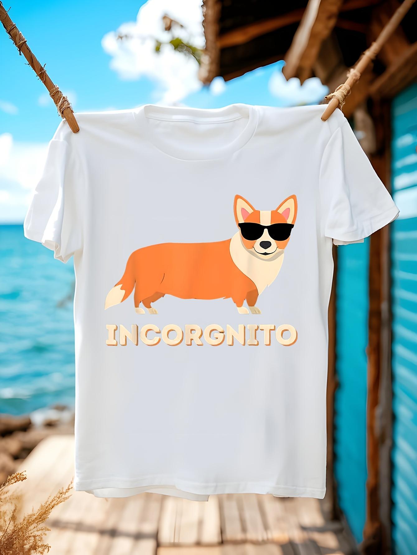 Inorgnito Funny Tshirt Funny Welsh Corgi Graphic Tshirt f... XXXXL