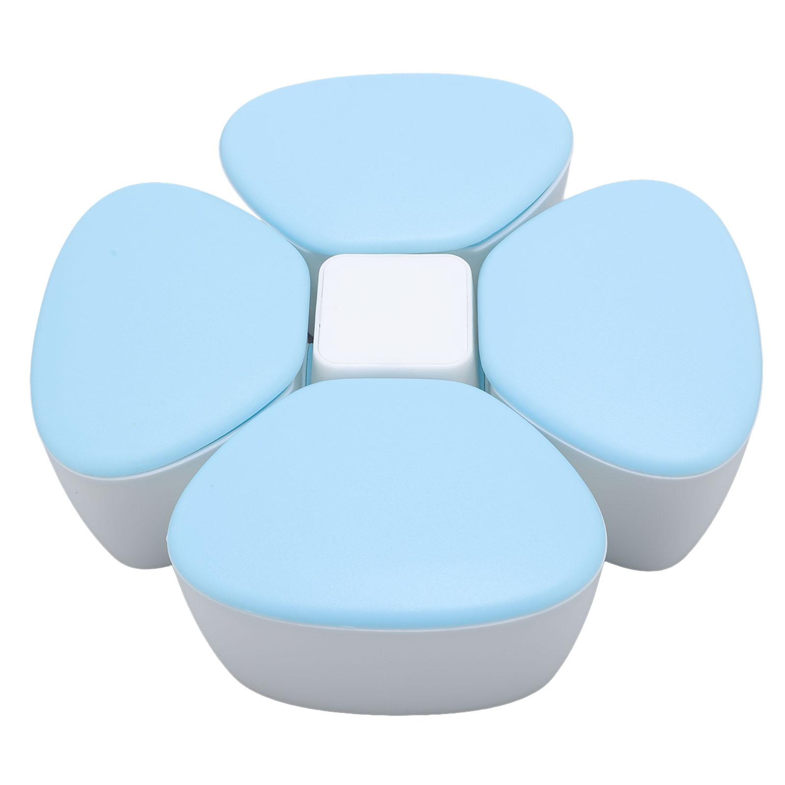 

Диспенсер для детского питания, портативный, 4 отсека по 180 мл, контейнер для дозатора сухого молока, непроливающийся синий