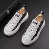 Fashion European men's shoes autumn fashion shoes Breathable match color canvas shoes thick board men's casual shoes