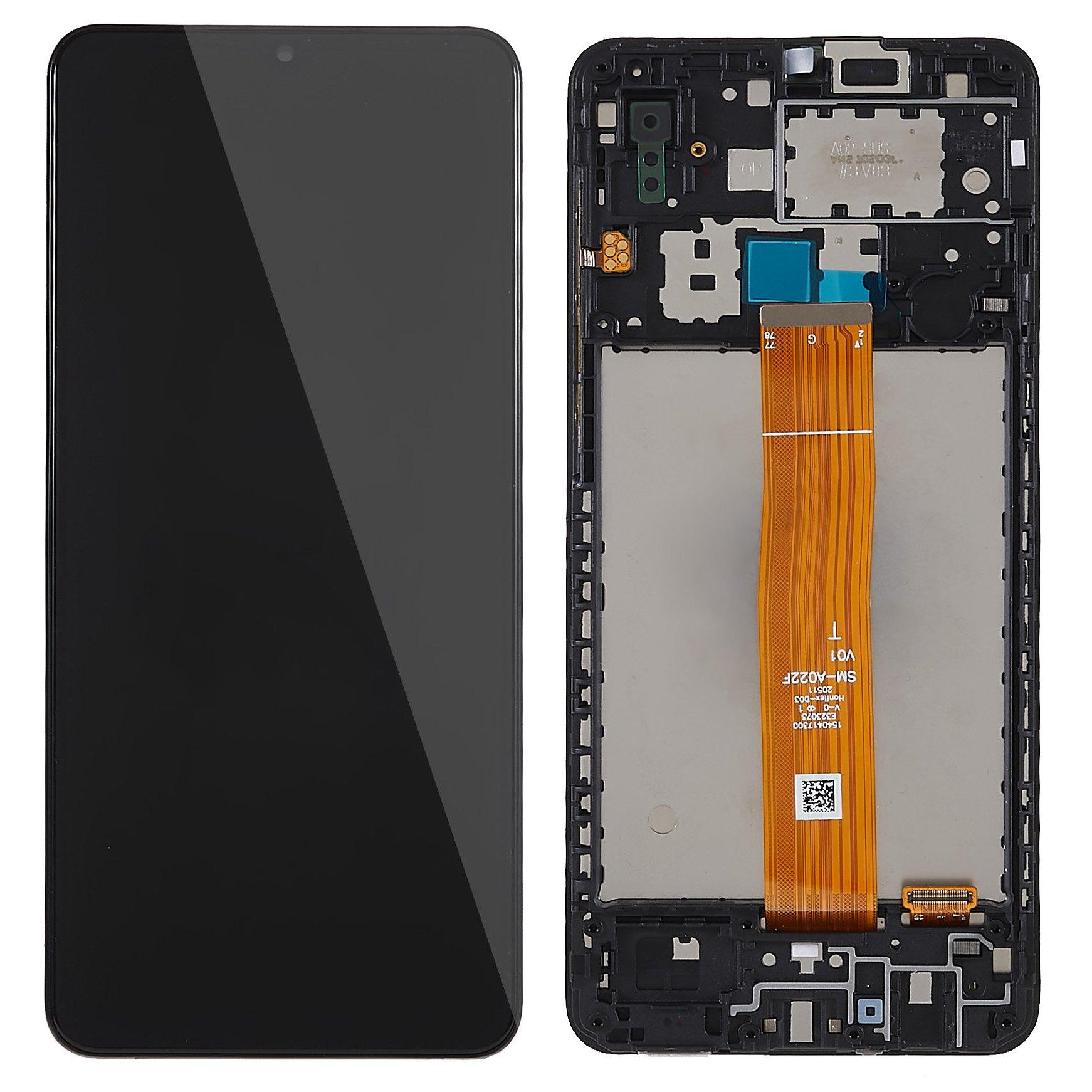 

For Samsung Galaxy A02 A022 Grade S OEM LCD Screen and Digitizer Assembly+Frame Part (without Logo) A
