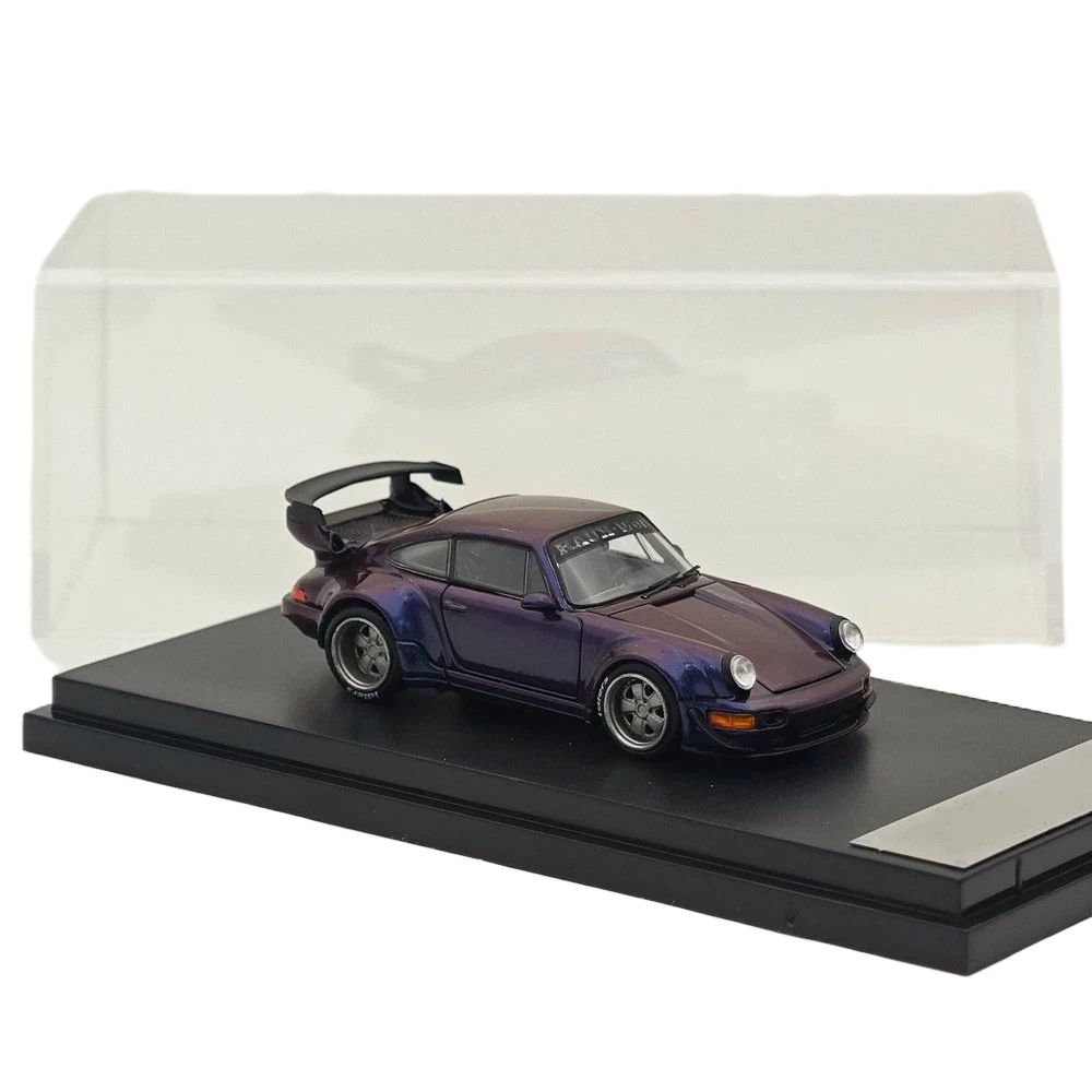 SW 1/64 For RWB 964 #7 Classic Sports Model Diecast Model Car Miniature Limited Edition Collectible
