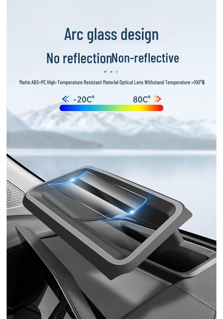 2023-2024 Haval H-DOG 2nd Gen Curved HUD Dashboard Protective Cover