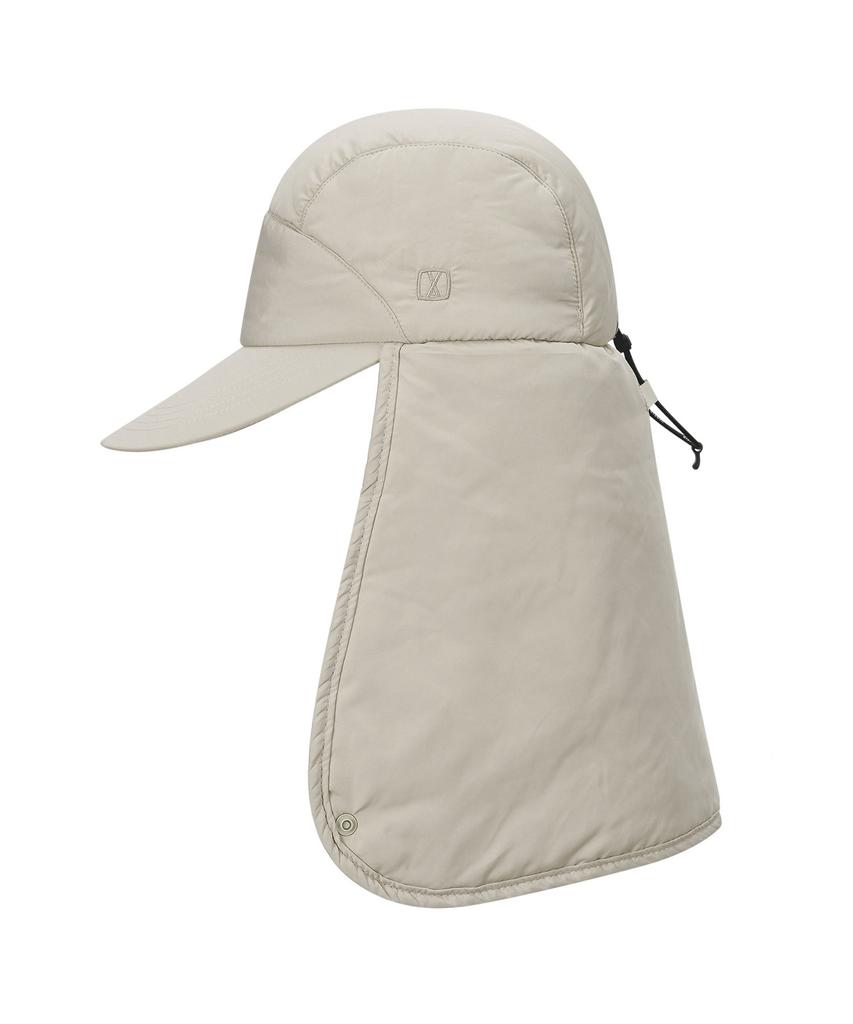 Bajal Va Square Windbreaker Cap Beige