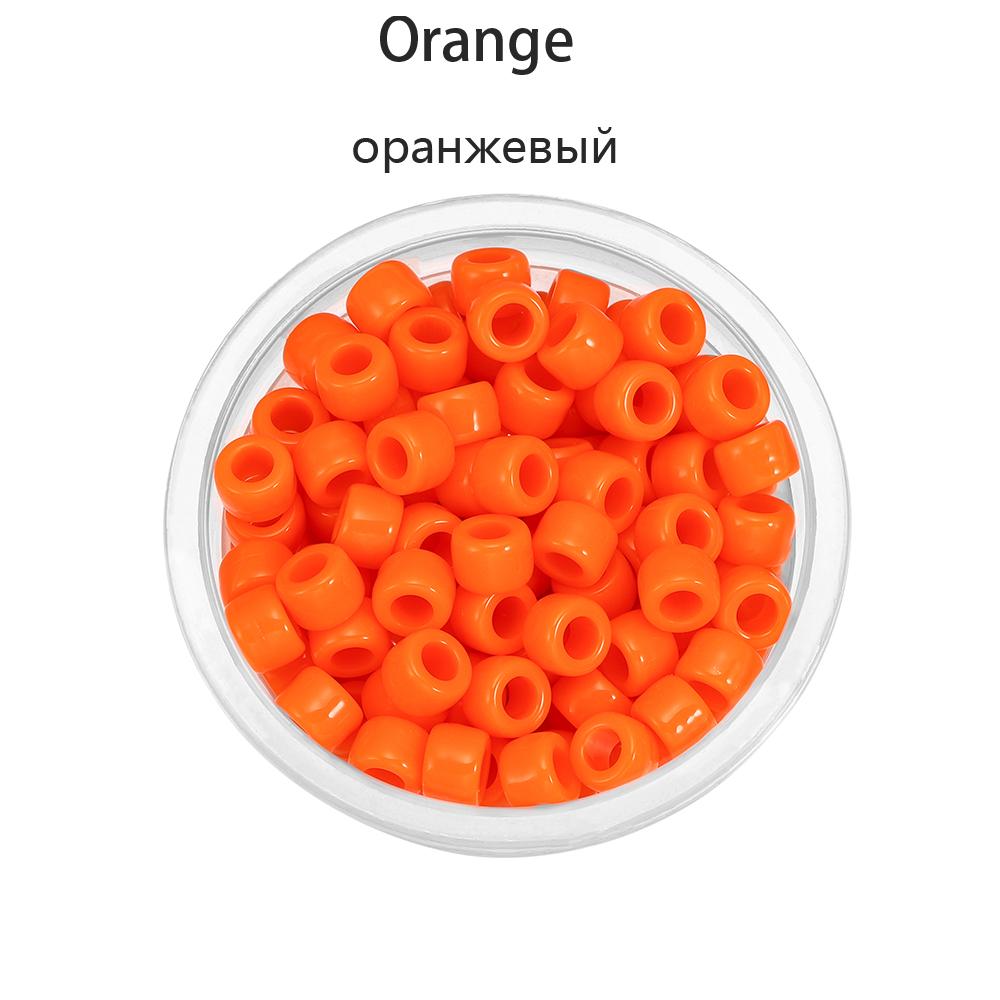 50/100Pcs 8.3mm Candy Color Large Hole Acrylic Beads Spacer Loose Beads for DIY Jewelry Making Findings Accessories Supplies