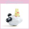 Cute Cartoon Cloud Totoro Girl Coal Ball Blue Cat Mini Model For Gift Giving And Home Decor