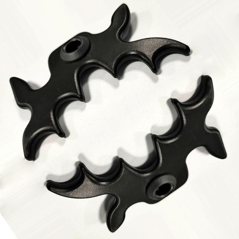 Light Weight Billiard Cue Rest Bridge Slip-On Portable Mooseheads Bridge Head Plastic Billiards Cue Rack Easy To Use