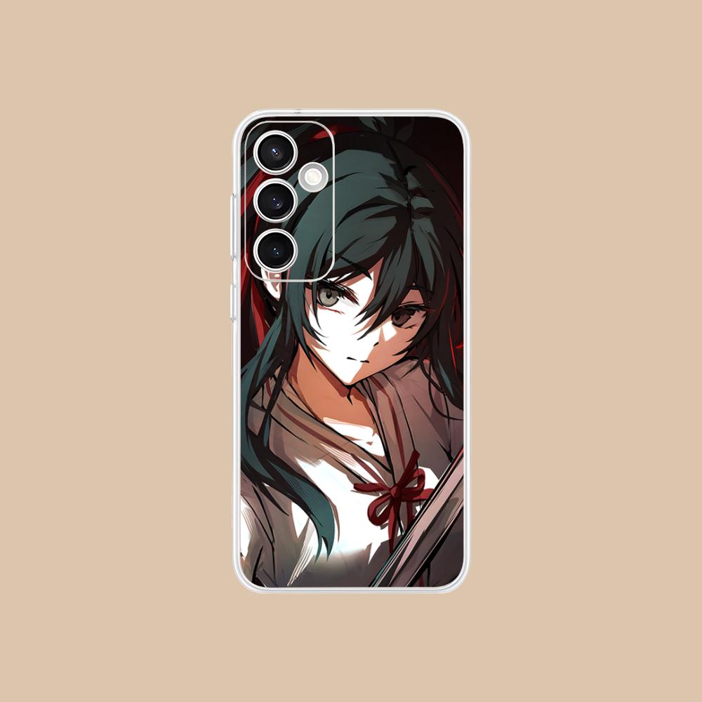 Hell's Paradise Sagiri Phone Case for Samsung Galaxy S25 S24 S23 S22 S21Plus FE Ultra Soft TPU Clear Shockproof Cover