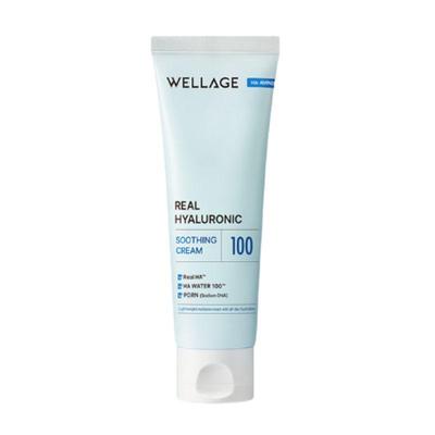 Real Hyaluronic Soothing Cream 80ml – Deep Hydration & Skin Barrier Relief Moisturizer