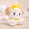 Plush Animal Keychain Stuffed Cartoon Dog Cat Rabbit Bear Doll Key Ring Pendant Bag Charm Backpack Hanging Decoration