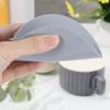 6pcs Silicone Drink Covers, Mug Cover, 10cm/3.94In Silicone Lids for Cups, Reble Cup Cover, Silicone Cup Covers for Mugs, Cups, Tea Pots - Ivory &