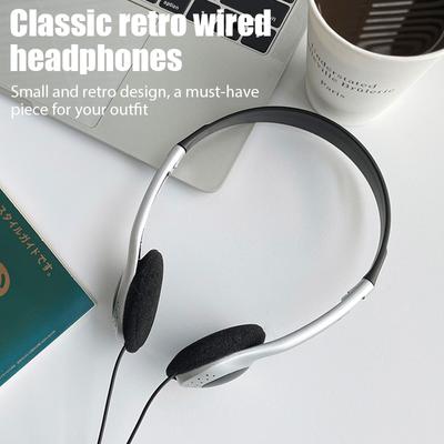 Mode Vintage Retro Klassisches Headset 80er für Sony Panasonic CD MD Walkman MP3 Shooting Pose Modell Kopfhörer für Xiaomi Samsung