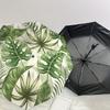 1PC Tropical Leaves Pattern Umbrella-8-Rib Reinforced, Automatic Open, Lightweight & Durable, Cute Fashion Accessory for Outdoor-P71