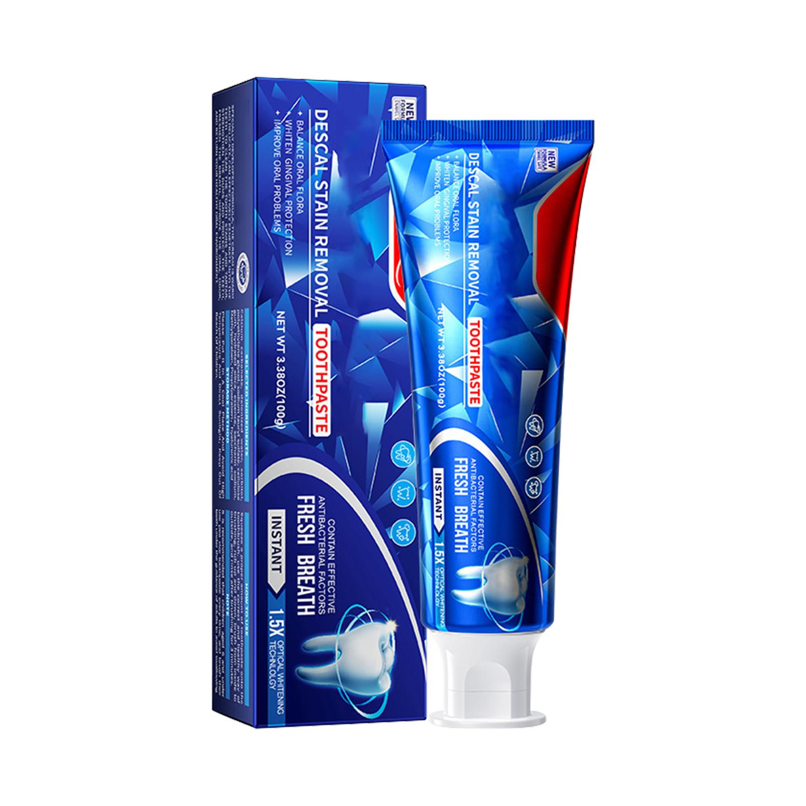 

1.5X Мгновенная отбеливающая зубная паста Balance Oral Whiten Gingival Fresh Breath Enamel Safe 100 г One Size