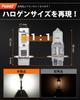 Kagasawa Shoji H3 LED White Fog Lamp, 12 V, 24 V, 6,500 K, Explosion