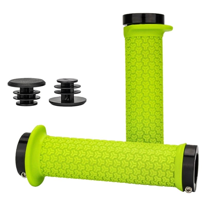 Comfortable NonSlip Bicycles Handlebar Grips Double Locks On Bike Grips Handle End Grips Cycling Accessories Enduring