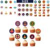 Cake Topper Flags Diwali Theme Paper Party Decor For Event And Party Planning