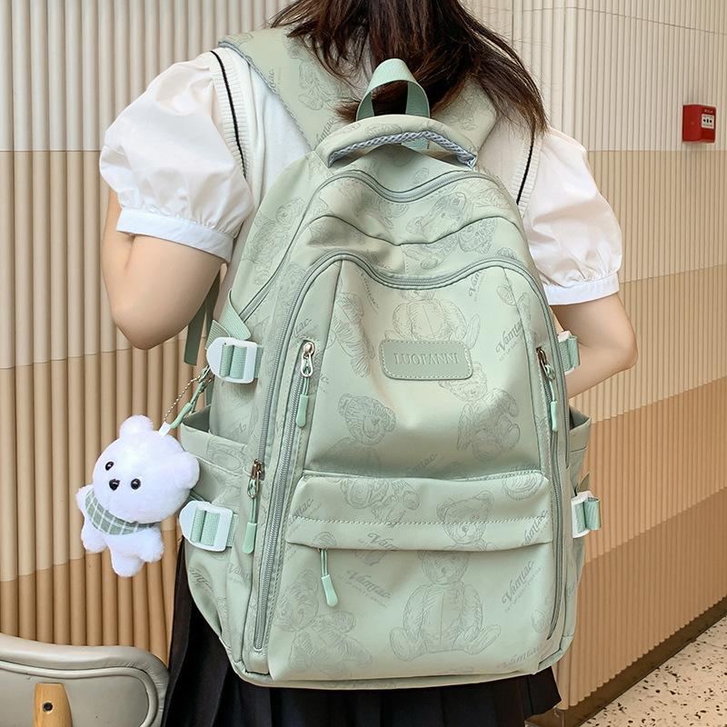 High Quality Cute Little Bear School Backpack Elementary School Junior High School Backpack