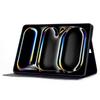 For iPad Pro 11 (2024) Stand Case Pattern Printing Tablet Leather Cover with Auto Wake/Sleep