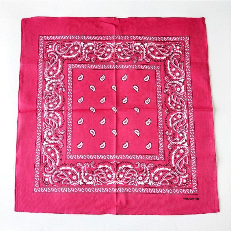 55 Bavlna a len Malý čtvercový šátek Malý Hedvábný šátek Dámská Jarní a Podzimní Móda Šátek na hlavu Pracovní Hip Hop Šátek