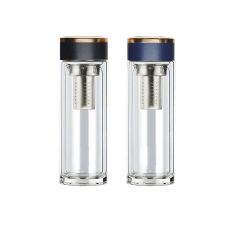 Louis Fiss GQS-3101 Elegant Double Wall Glass Mug