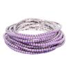 European & American Style Colorful Zircon Diamond Elastic Tennis Bracelet